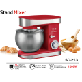 Shinechef Stand Mixer 1200W Powerful Kitchen Use Machine Robot Mixers Knead Dough Meat Grinder